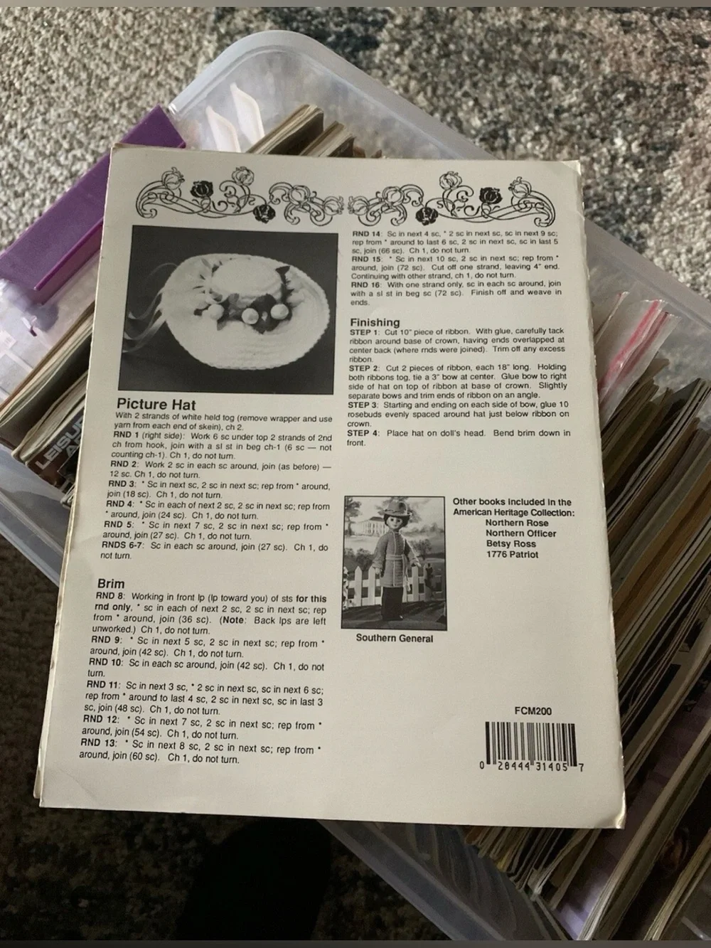 Rare 1989 SOUTHERN BELLE 15